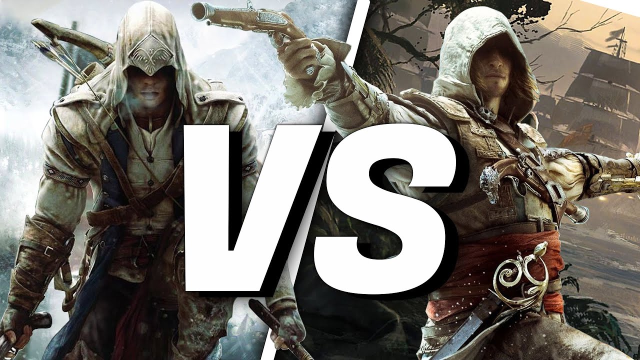 Assassin's Creed | Коннор против Эдварда (Кто лучший ассасин?)