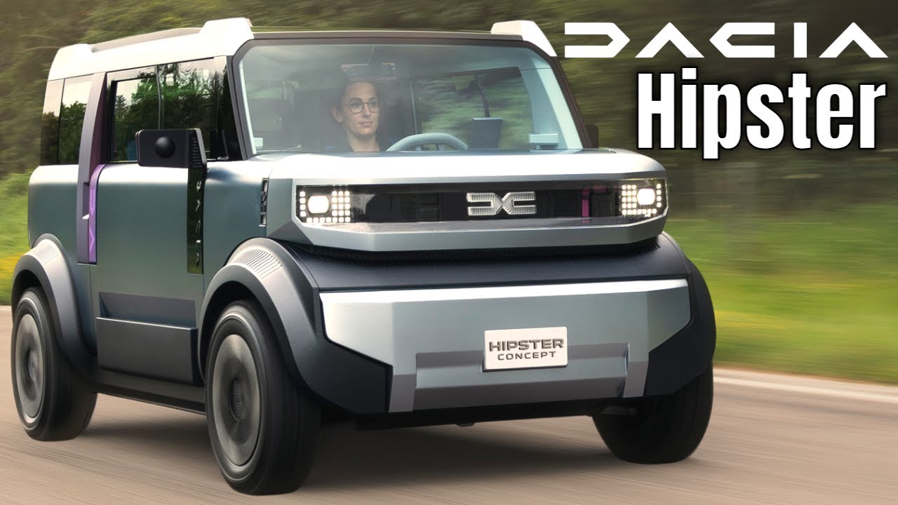 Концепт Dacia Hipster: народный электромобиль, который снижает вес, стоимость и количество отходов
