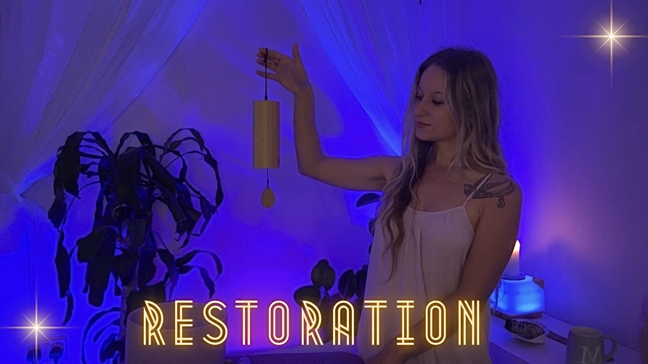 ASMR ✨POV Sleep Session For Energy Restoration 🦋 Filling Your Energy Cup ⛲️Reiki 🤍 Sound Healing