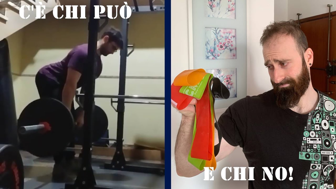 QUARANTENA: Perderò la massa muscolare? Home-workout efficaci? Chiacchierata con Salvatore Galfano