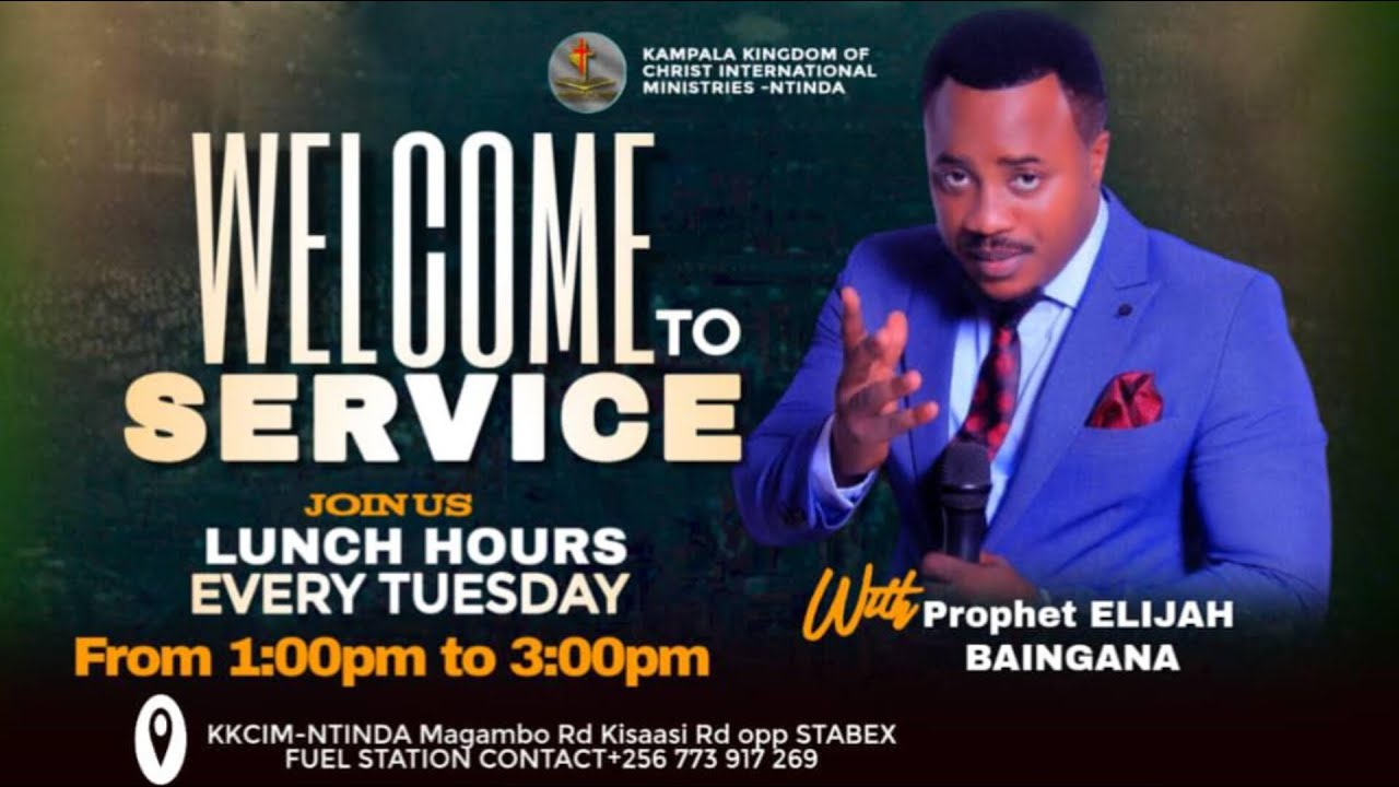 DELIVERANCE LUNCH HOUR  27th/01/2026 WITH PROPHET ELIJAH BAINGANA-KAMPALA KINGDOM OF CHRIST NTINDA