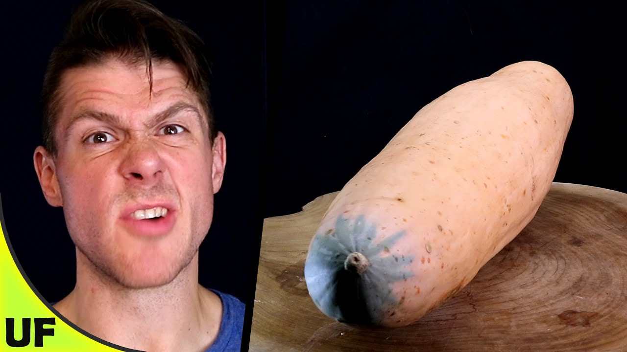 Дегустация розового банана-сквоша | Необычные продукты