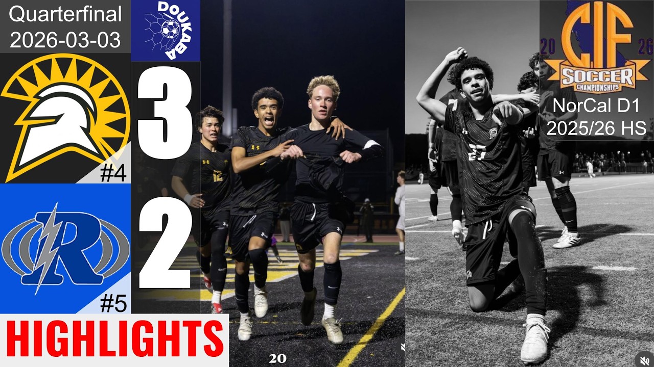 ⏳ Last-Gasp Winner in ET | Mountain View HS 3-2 Rocklin HS | CIF NorCal | Div 1 Q/F | 2026-03-03 |HL