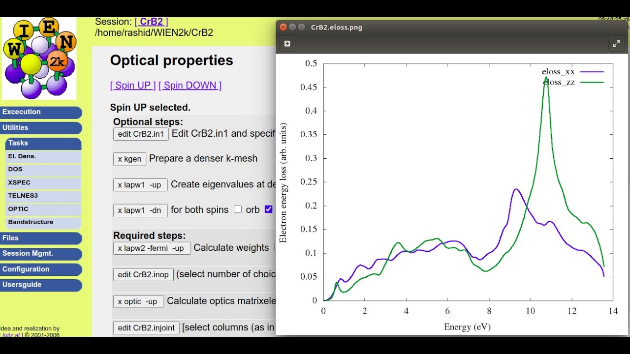 WTB04: Optical properties in WIEN2k [বাংলা]