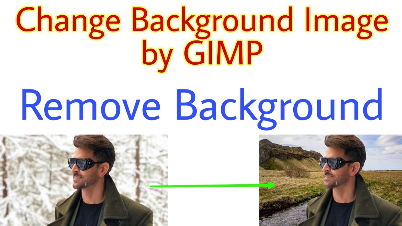 Remove Background Using GIMP. [HINDI]