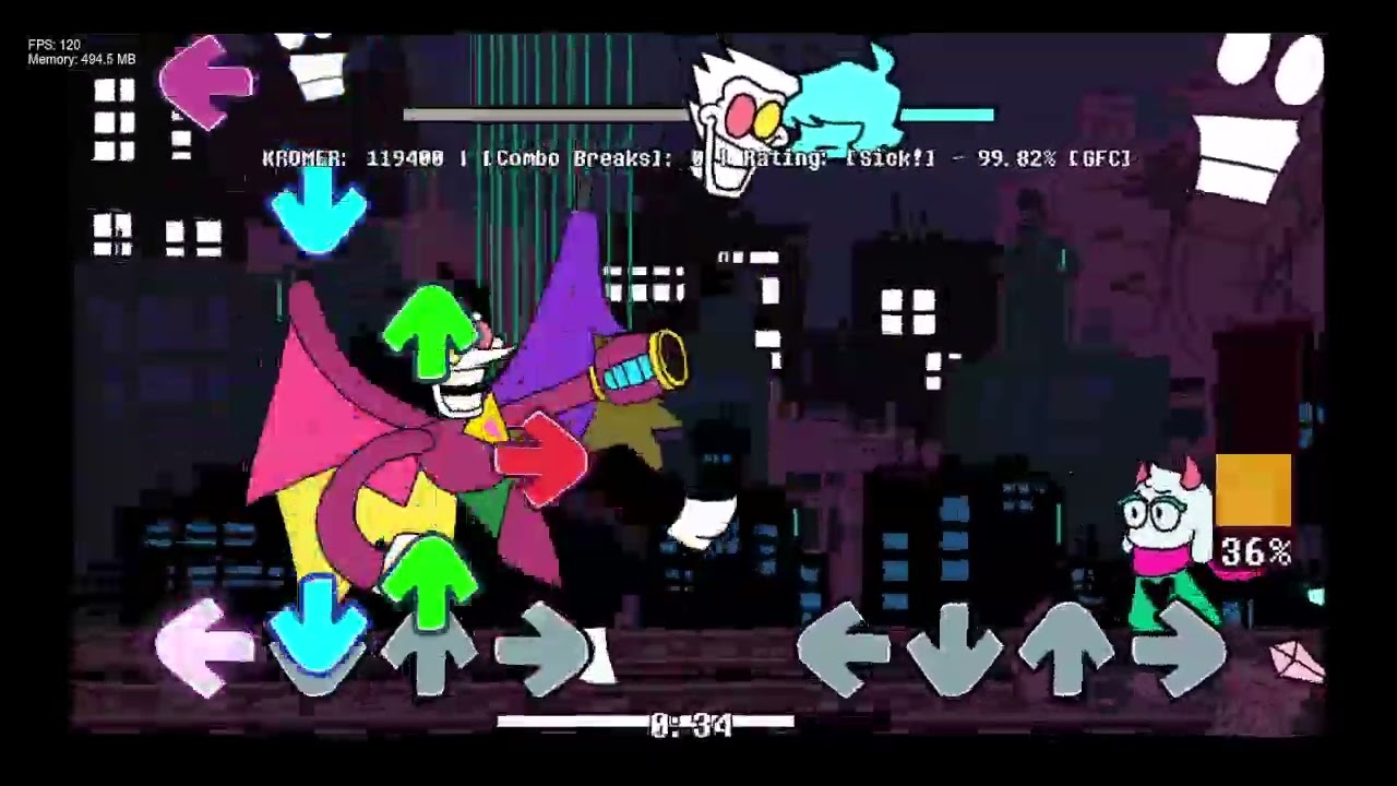 Seeks Cool Deltarune Mod Buffs - Hyperlink (spamtong is losing it)