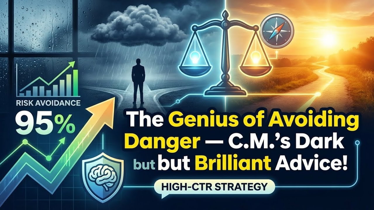 The Genius of Avoiding Danger — Charlie Munger’s Dark but Brilliant Advice!