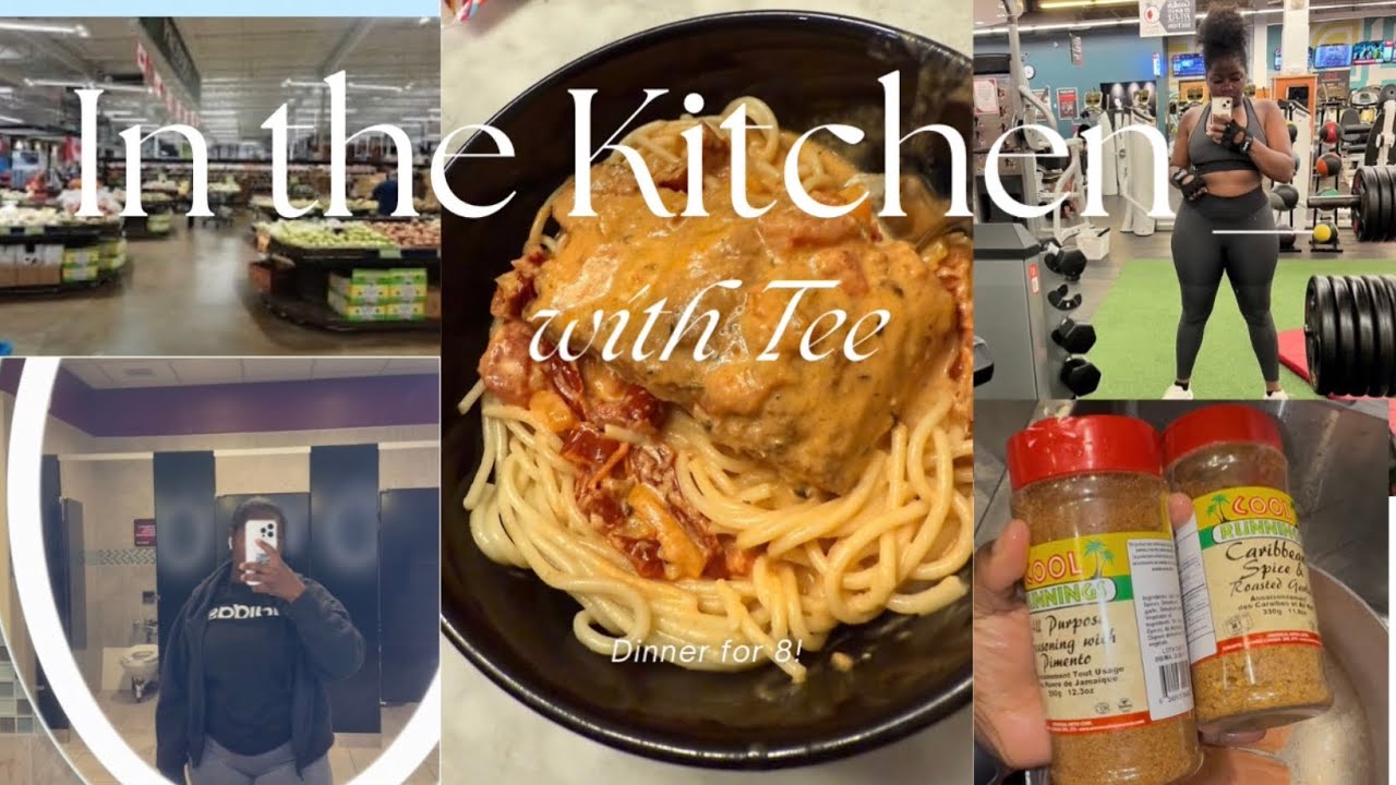 Cooking for 8 People Under $30 | Cozy Family Dinner on a Budget | teeeeesdiary | wellness | family 