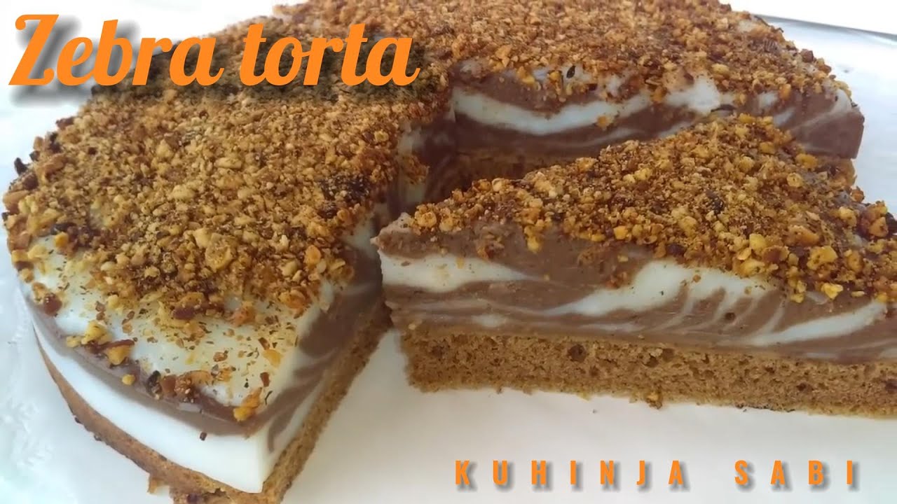 Zebra torta - kremasto neodoljivo čudo