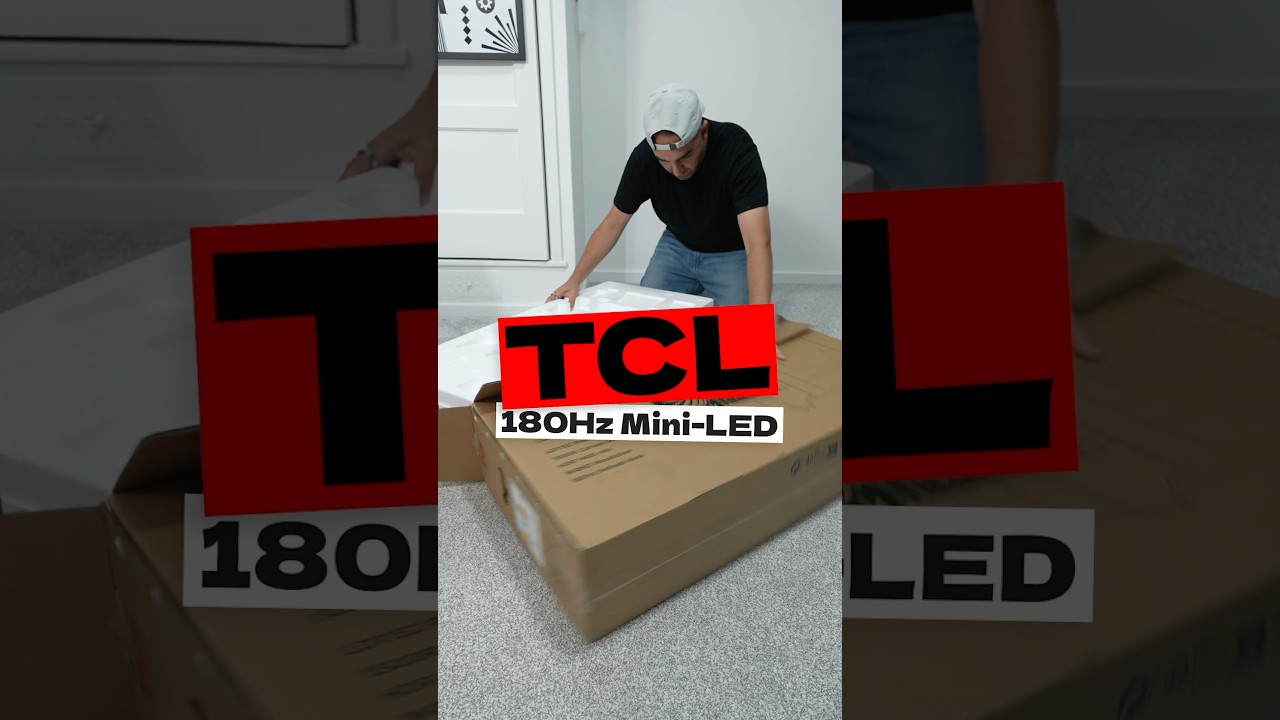 Изогнутый игровой монитор TCL без коробки (34R83Q)