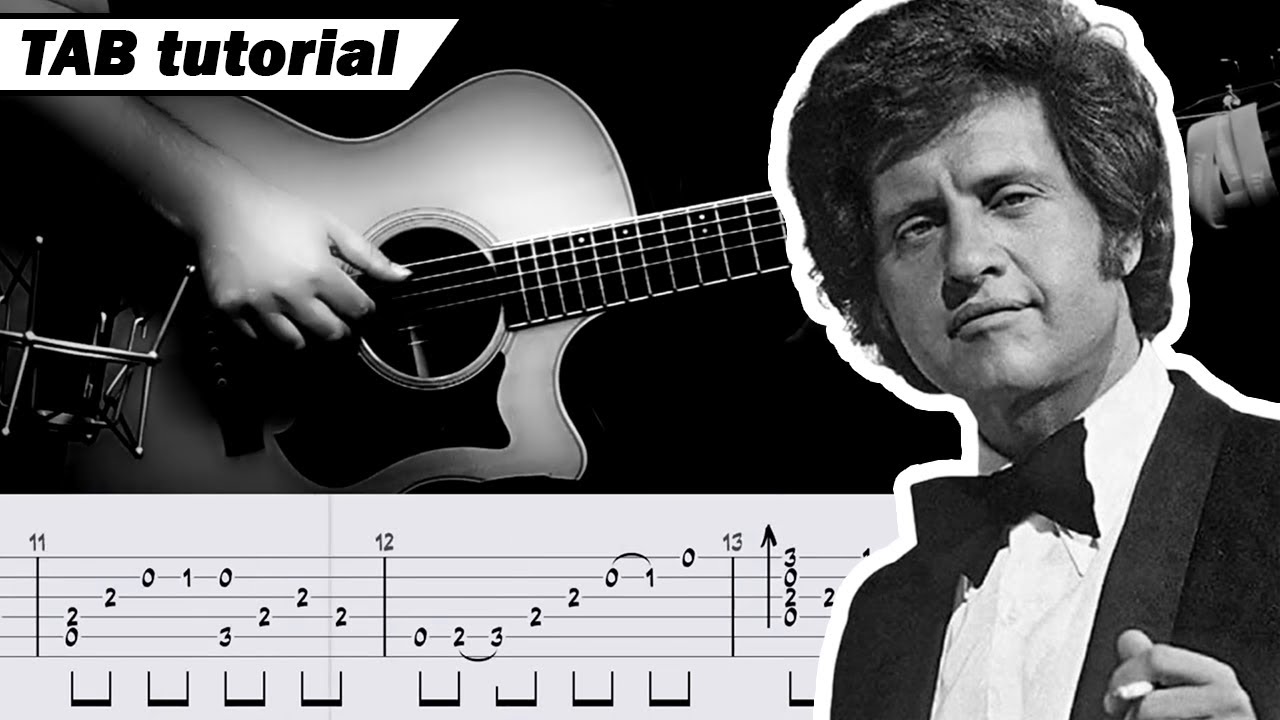 Et si tu n'existais pas (Joe Dassin) — Fingerstyle Guitar Lesson + TAB