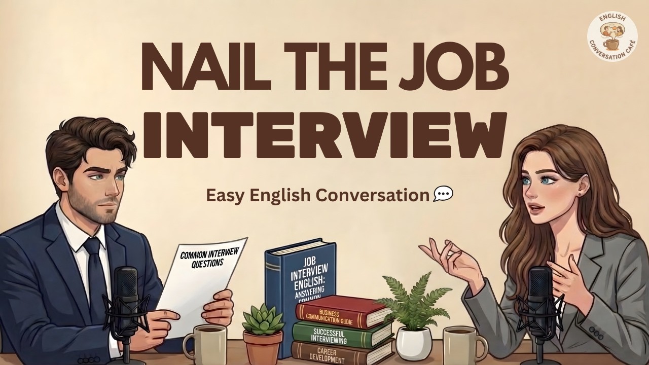 English Podcast for Learning English | Job Interview English: Questions and Answers for Beginners