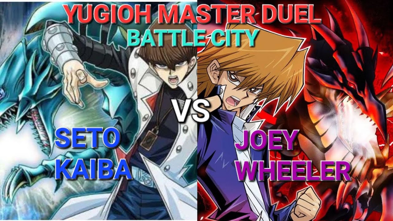 BATTLE CITY SETO KAIBA VS JOEY WHEELER - YUGIOH MASTER DUEL