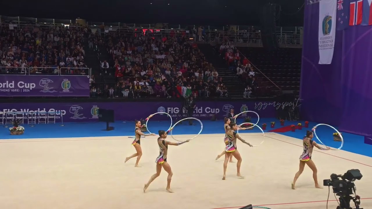 Team ITALY (ITA) - 5 Hoops - World Cup Palaio Faliro 2024 - 36.700