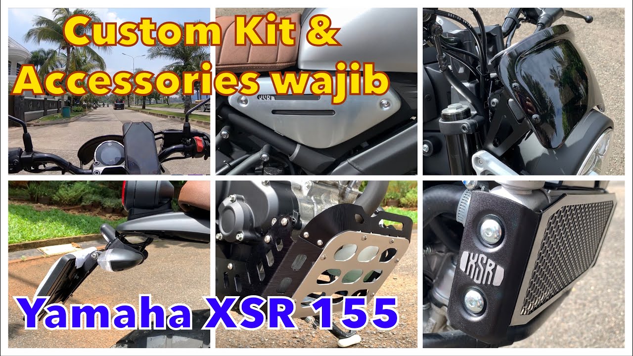 Custom Kit & Accessories wajib Yamaha XSR 155