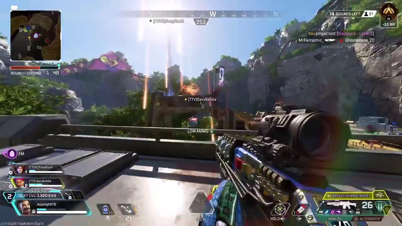 Apex 20 kill race with every character