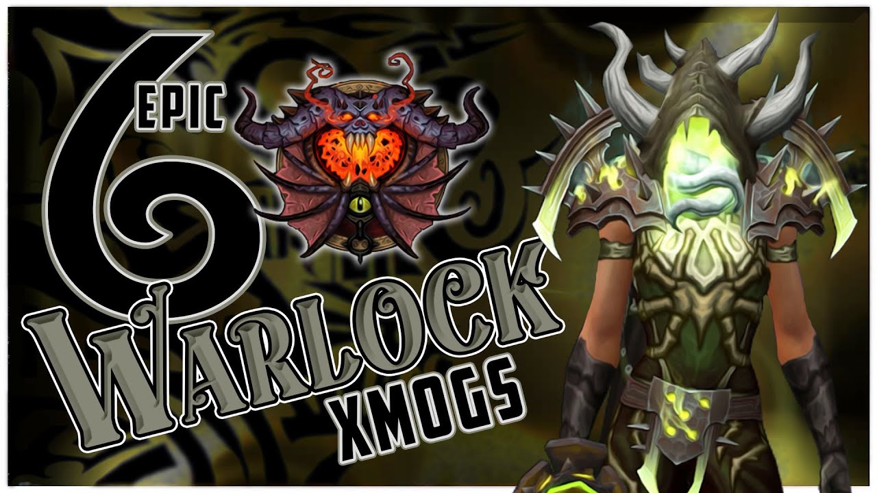 World of Warcraft Shadowlands   6 Unique Warlock Transmog Sets