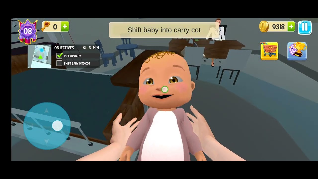 Mother life simulator đưa em bé và jack đi bệnh viện