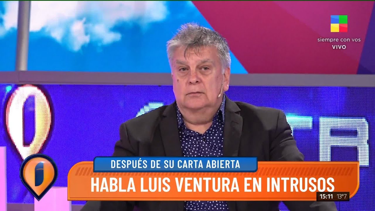 LUIS VENTURA habló de su carta abierta: 