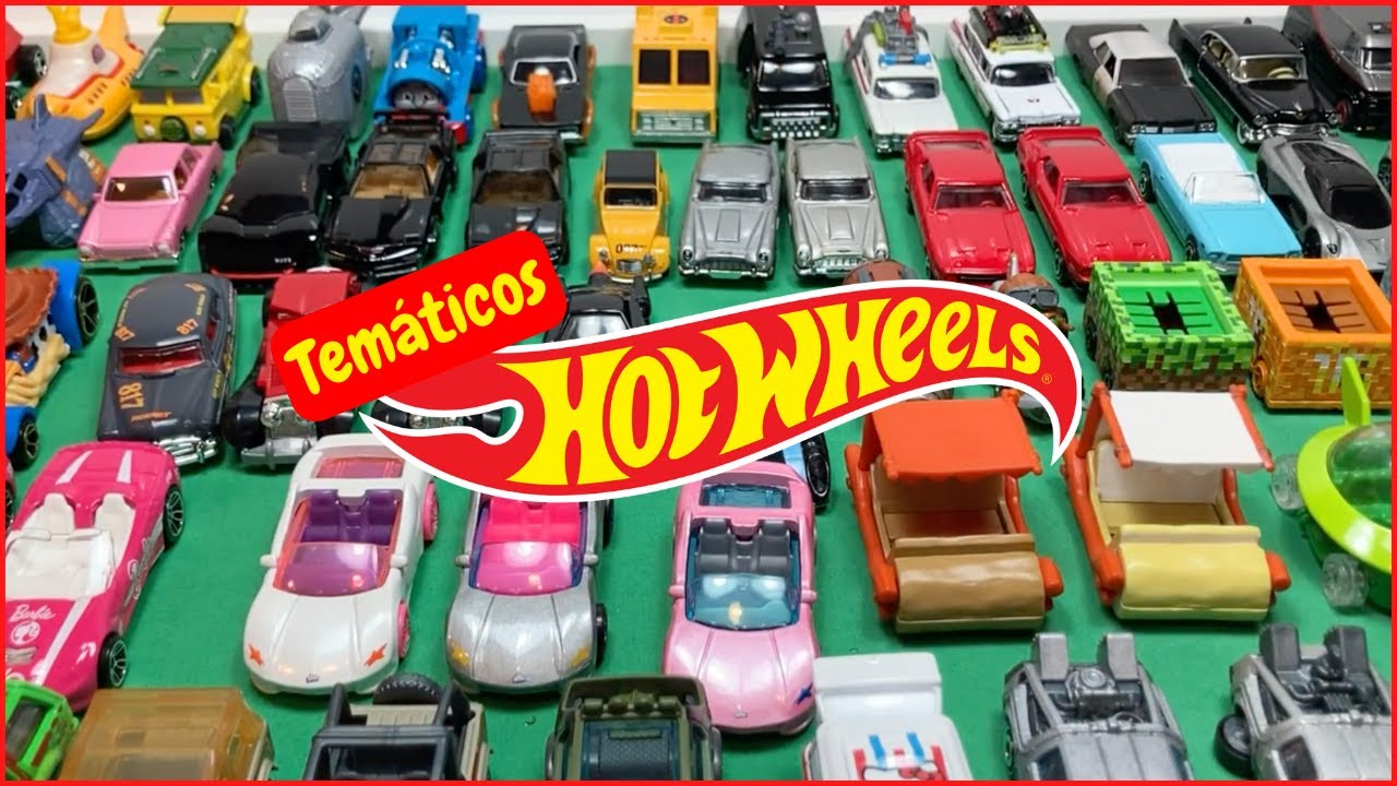 Grande Coleção de HOT WHEELS Temáticos (filmes, séries, desenhos e games) + 10 Unboxings