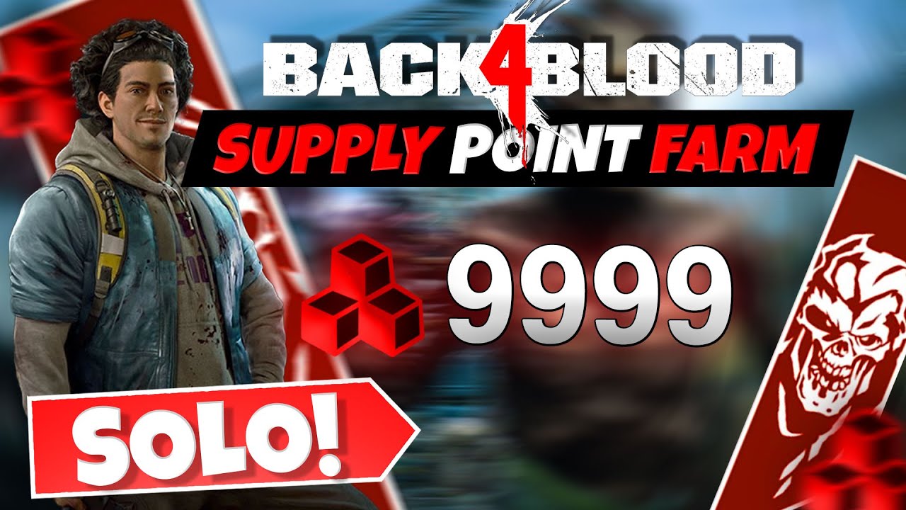 BACK 4 BLOOD FASTEST SUPPLY POINT FARM POST PATCH! (1000 Per Hour!)
