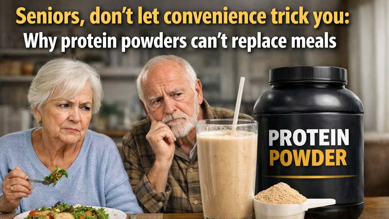 Whey, soy, or real food? The protein debate older adults need to hear