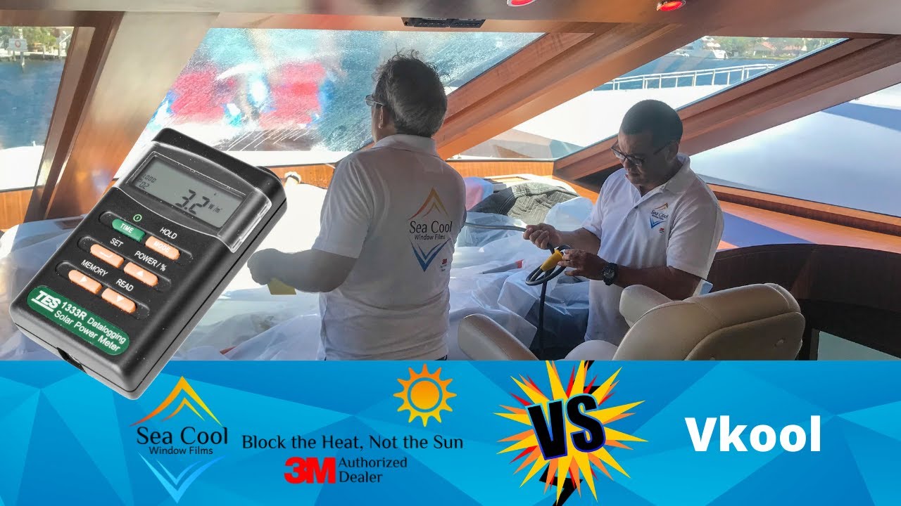 Solar Meter Test - Sea Cool 3M Vs Vkool