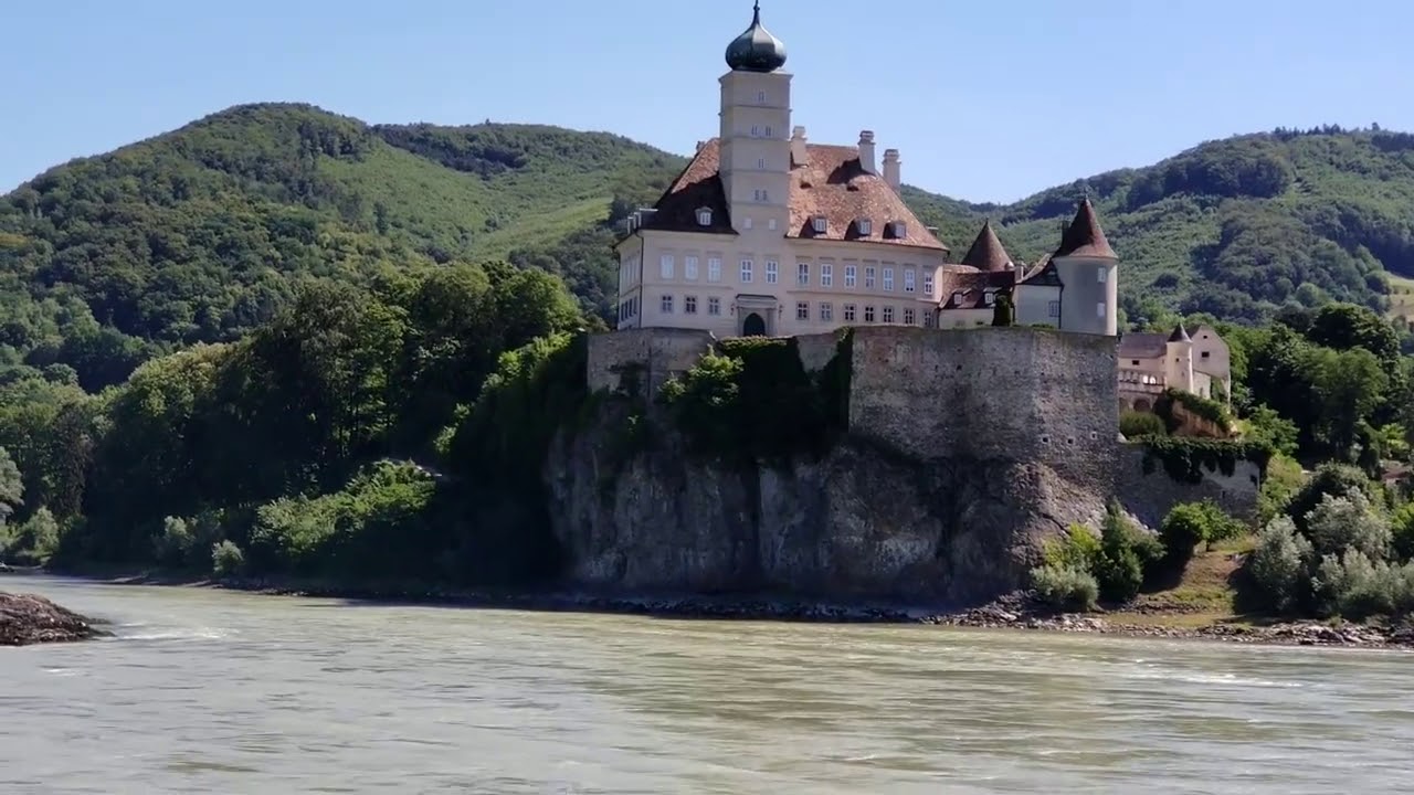 Beautiful Castle along the Danube River