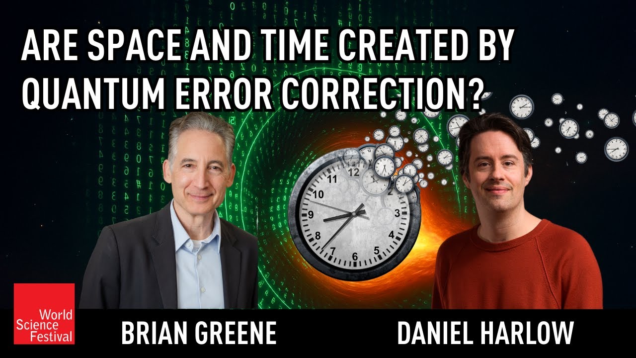 Are Space and Time Created by Quantum Error Correction?