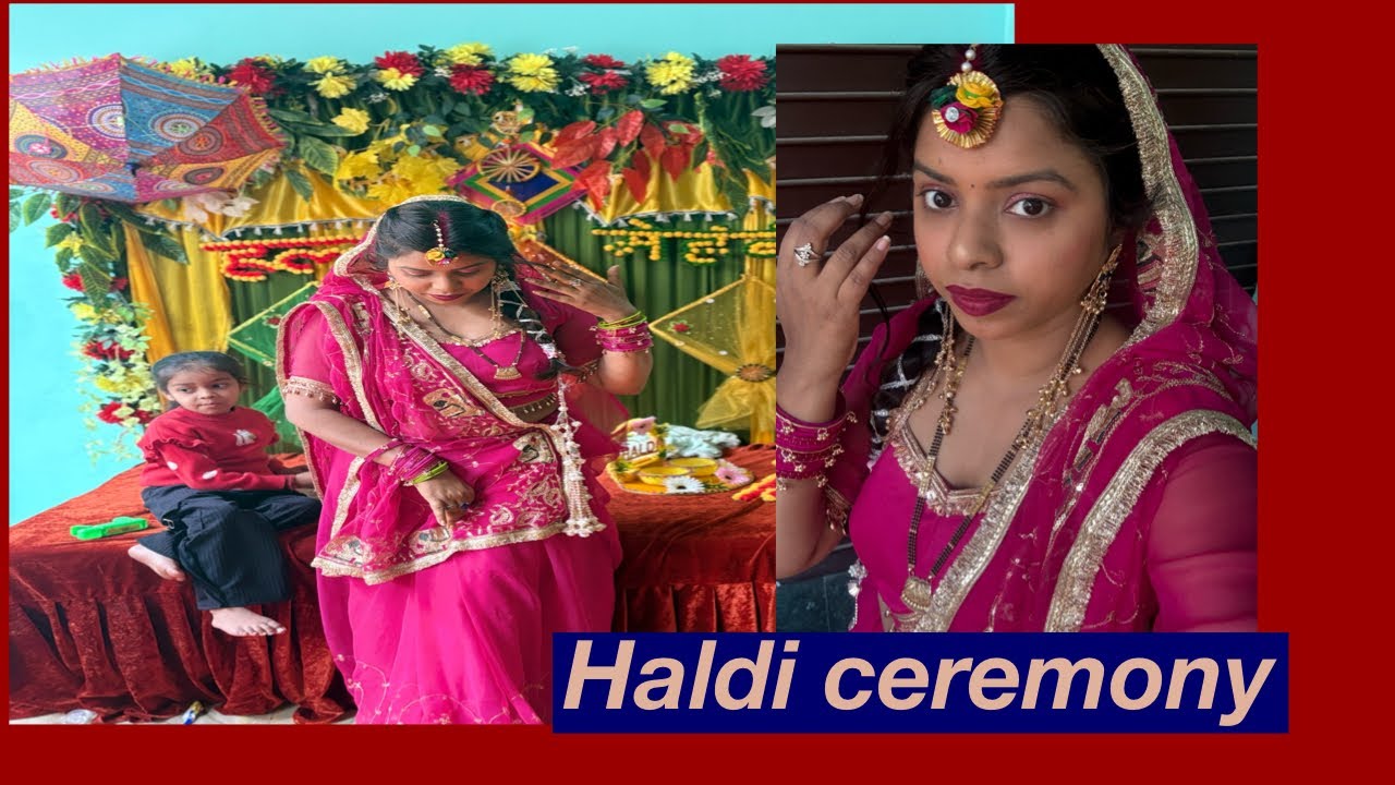 Haldi ceremony# yt# shilpi