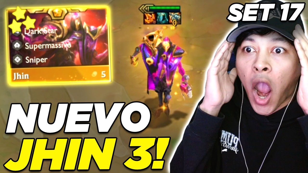 🔥NUEVO SET 17 de TFT con SUPER JHIN 3 ESTRELLAS