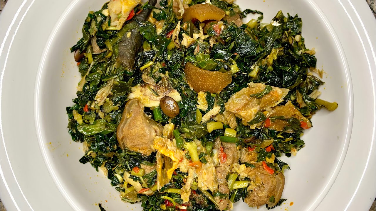 Fresh & Vibrant Vegetable Soup for Rice or Swallow