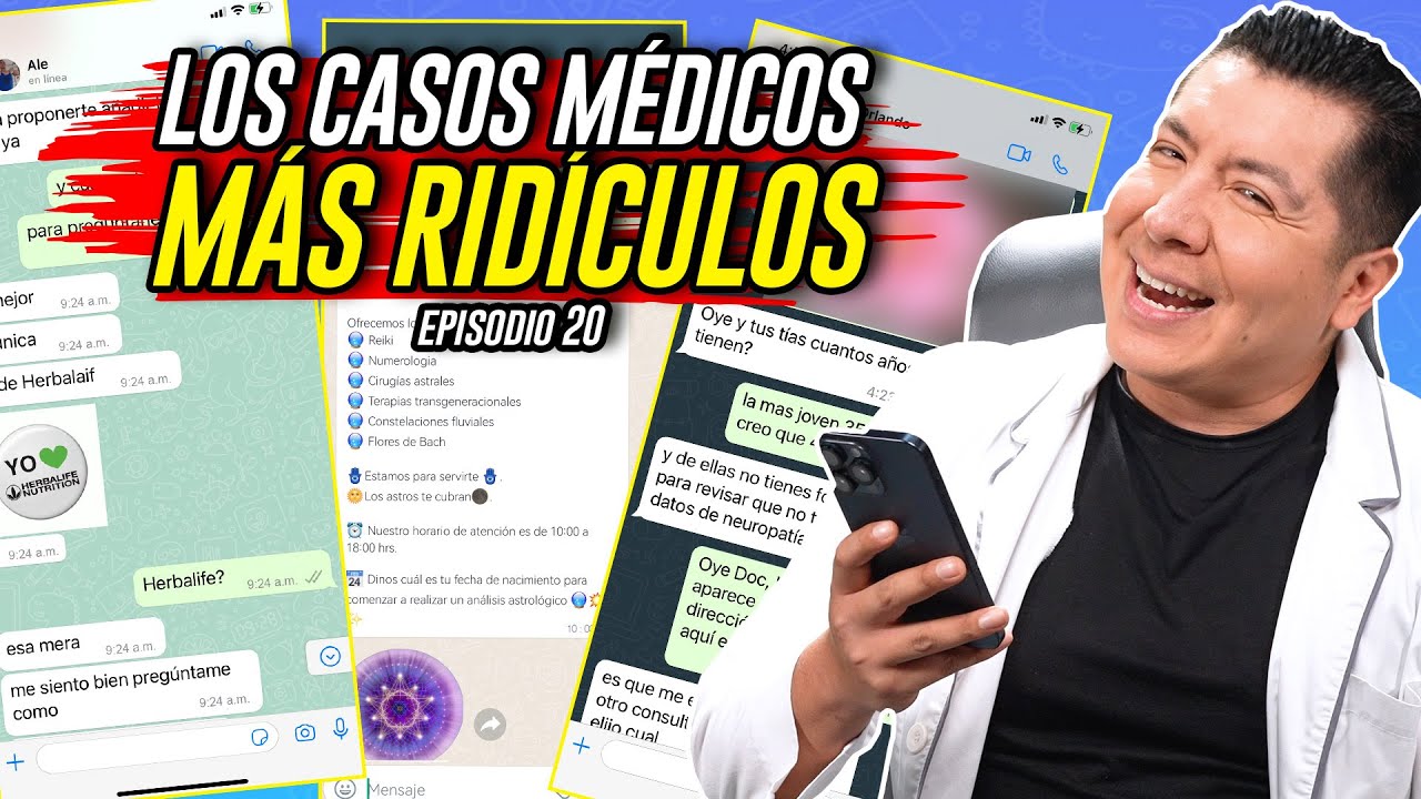 LOS CASOS M&Eacute;DICOS M&Aacute;S RID&Iacute;CULOS 🔥 | Episodio 20 | #CHISMEdicina | Mr Doctor