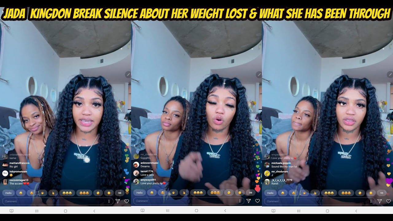 JADA KINGDOM FINALLY EXP0SES THE TRUTH BEHIND HER WEIGHT L0ST + FANS BEING CONCERNED & LIES