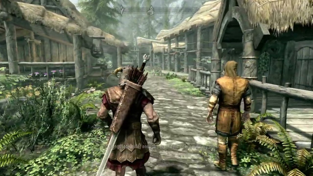 Elder Scrolls V: Skyrim: From Riverwood to Falkreath I Travel