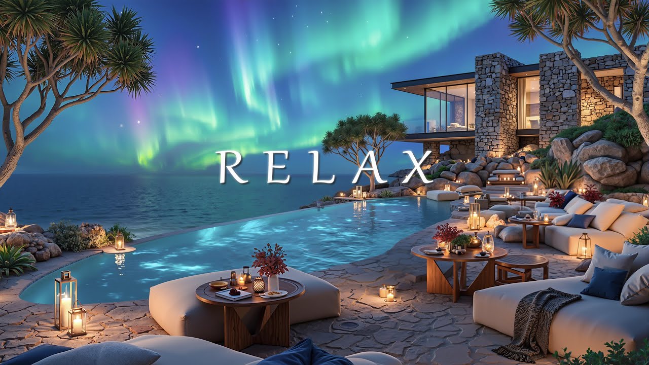 Luxury Chillout Lounge Music 2026 | Aurora Nights & Oceanfront Deep House Vibes