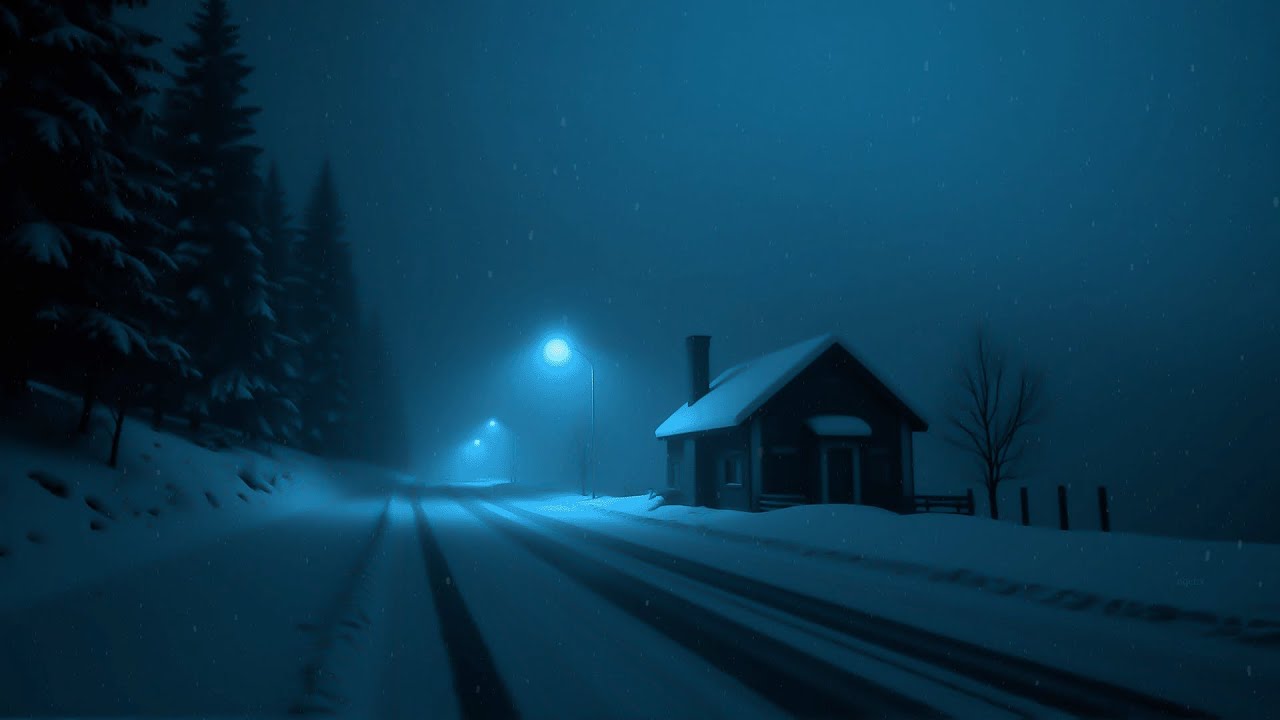 peaceful winter.