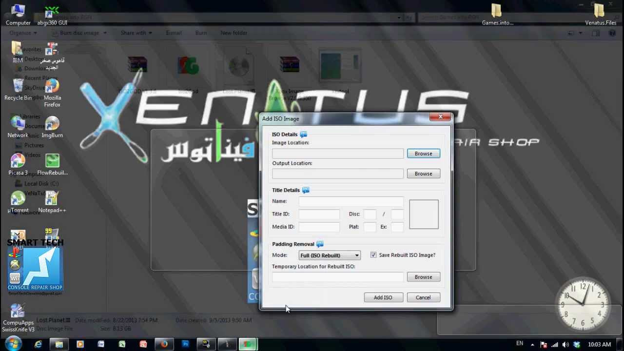 Transfer Xbox360 Games Into RGH Internal Hard disk Arabic