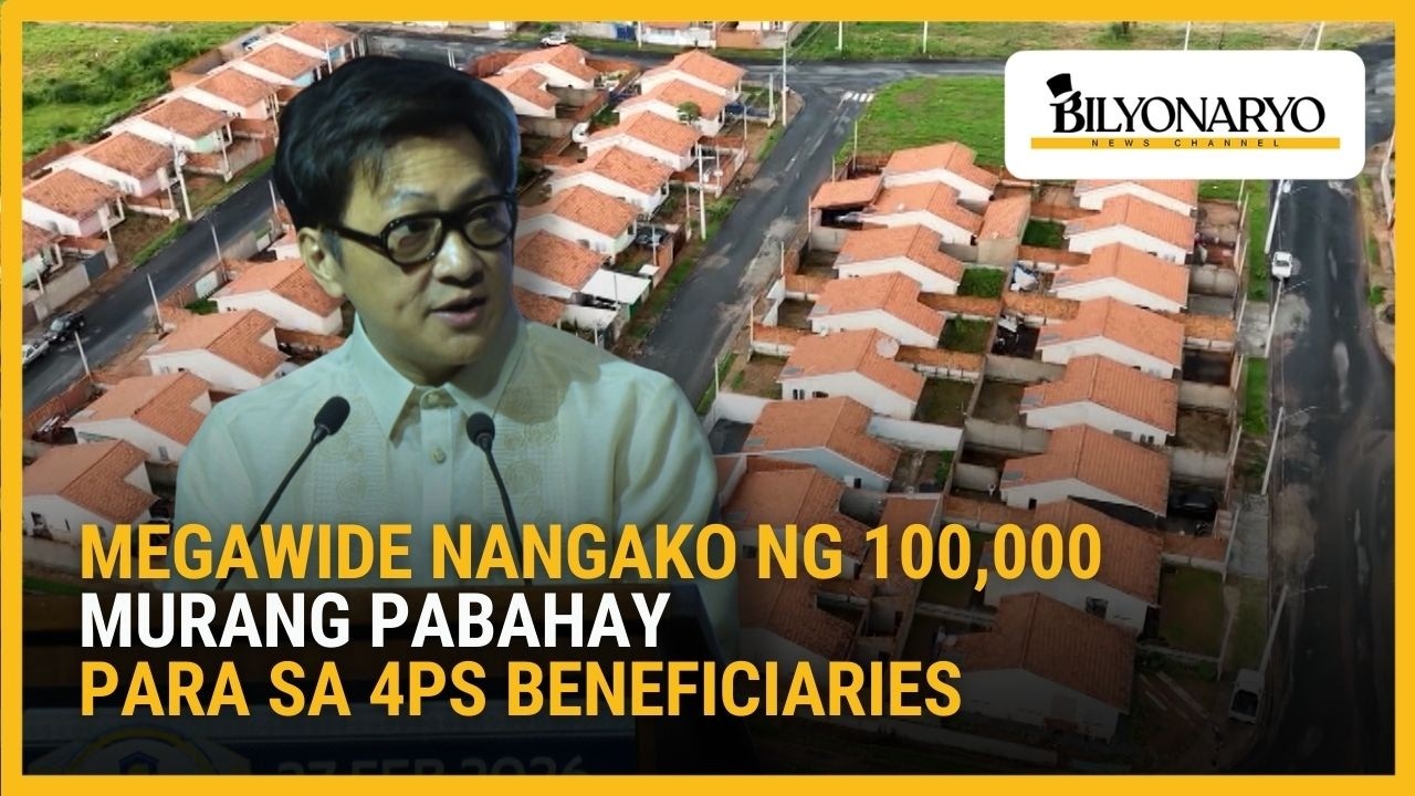 Megawide nangangakong itayo ang 100,000 murang pabahay para sa 4Ps beneficiaries | Agenda Weekend