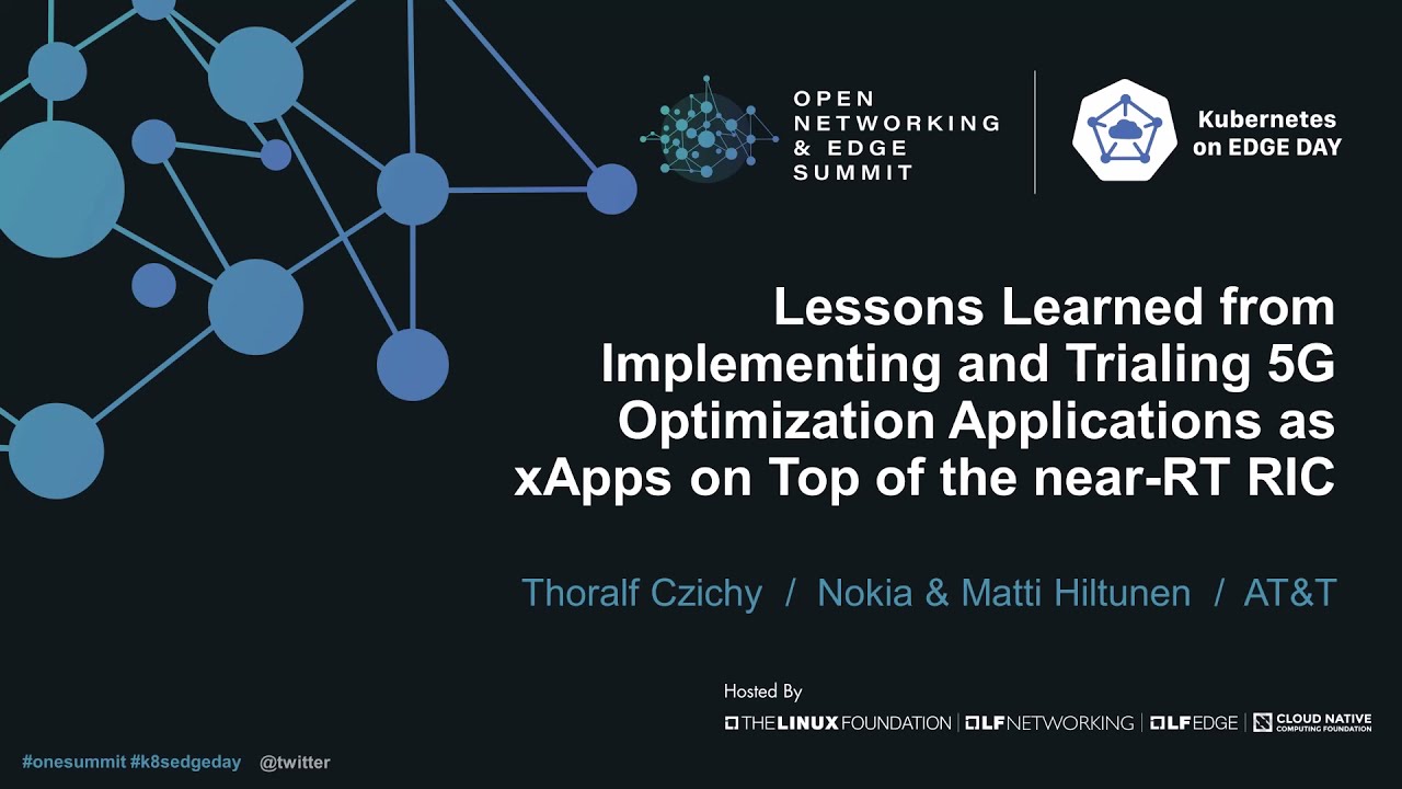 Lessons Learned from Implementing & Trialing 5G Optimization Applications as xApps on Top of the ...
