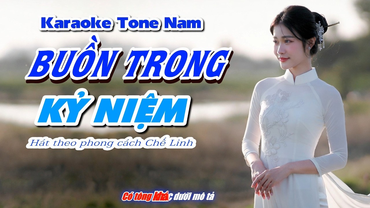 Karaoke | Buồn Trong Kỷ Niệm | Tone Nam Beat Chuẩn | Phối Mới Trữ Tình Boler0 (Dm 114)
