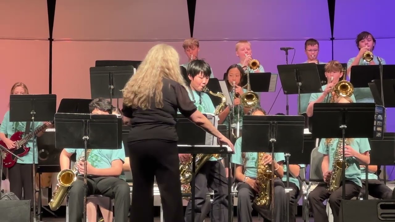 Desert Ridge Middle school Jazz2 Band 2  Second song at Jazz Band 2026