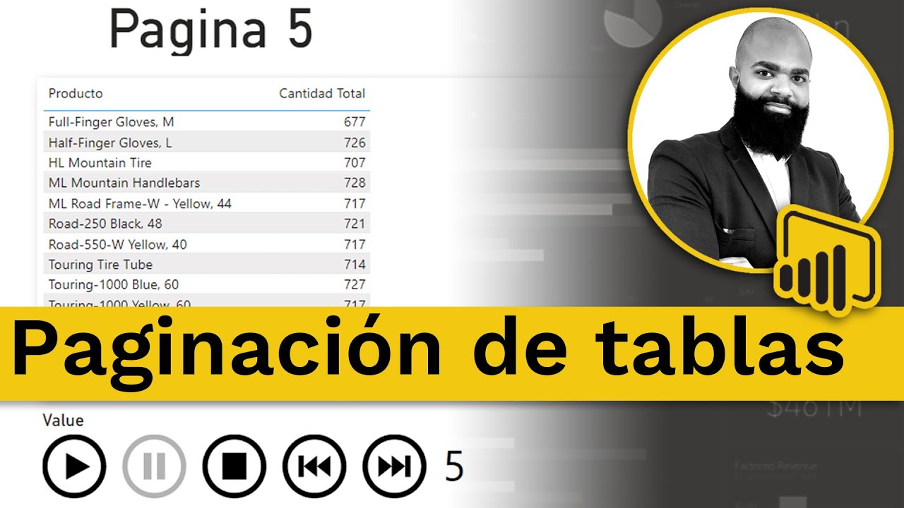 📄 Paginación de tablas en Power BI