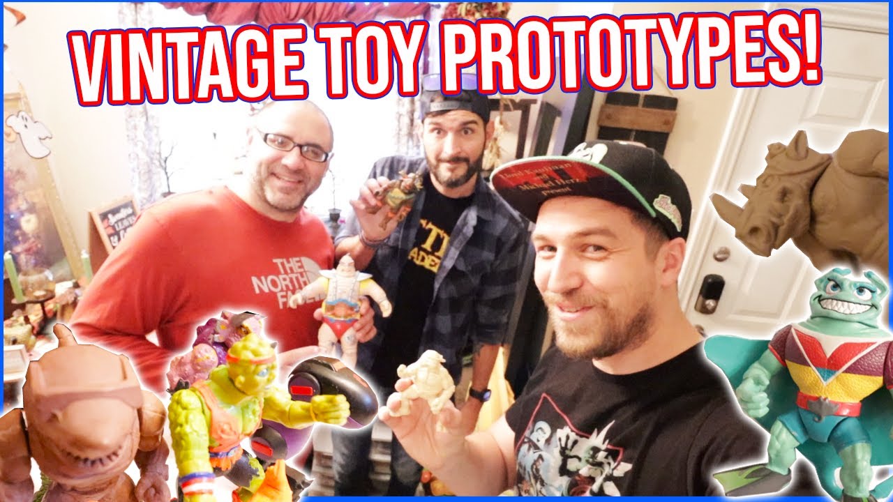 Prototype Toy Collection! Vintage TMNT, Toxic Crusaders, Street Sharks, Star Wars, Dick Tracy & more
