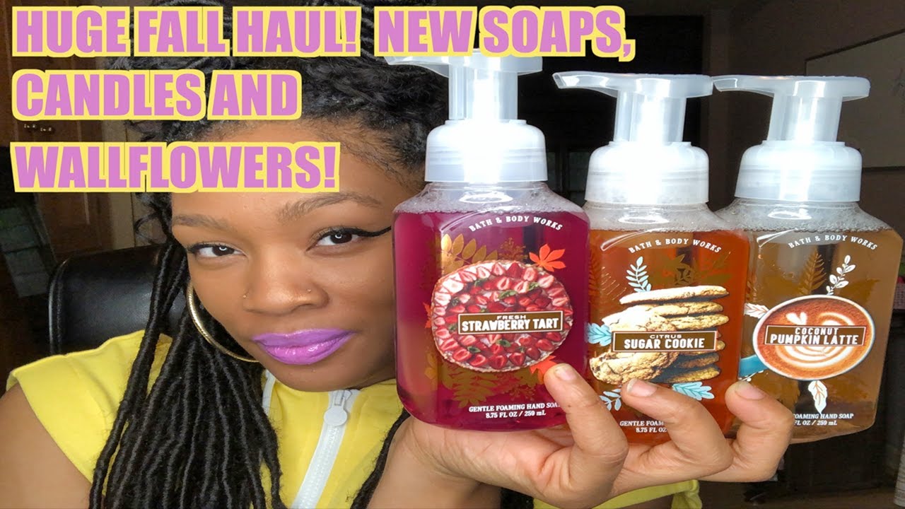 GIANT FALL BBW SOAP CANDLE & WALLFLOWER HAUL