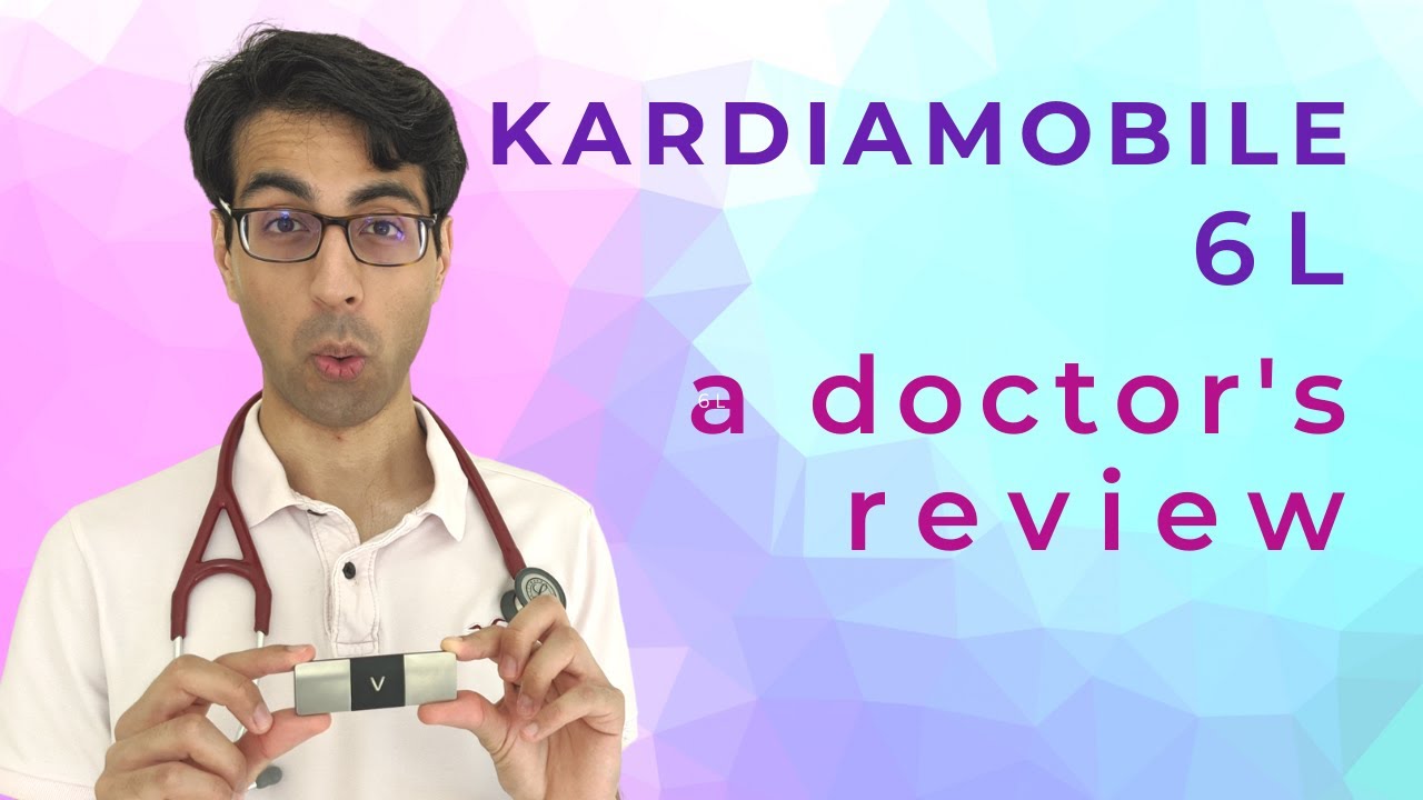 AliveCor KardiaMobile 6L ECG/ EKG Device for Atrial Fibrillation- A Doctor's Review