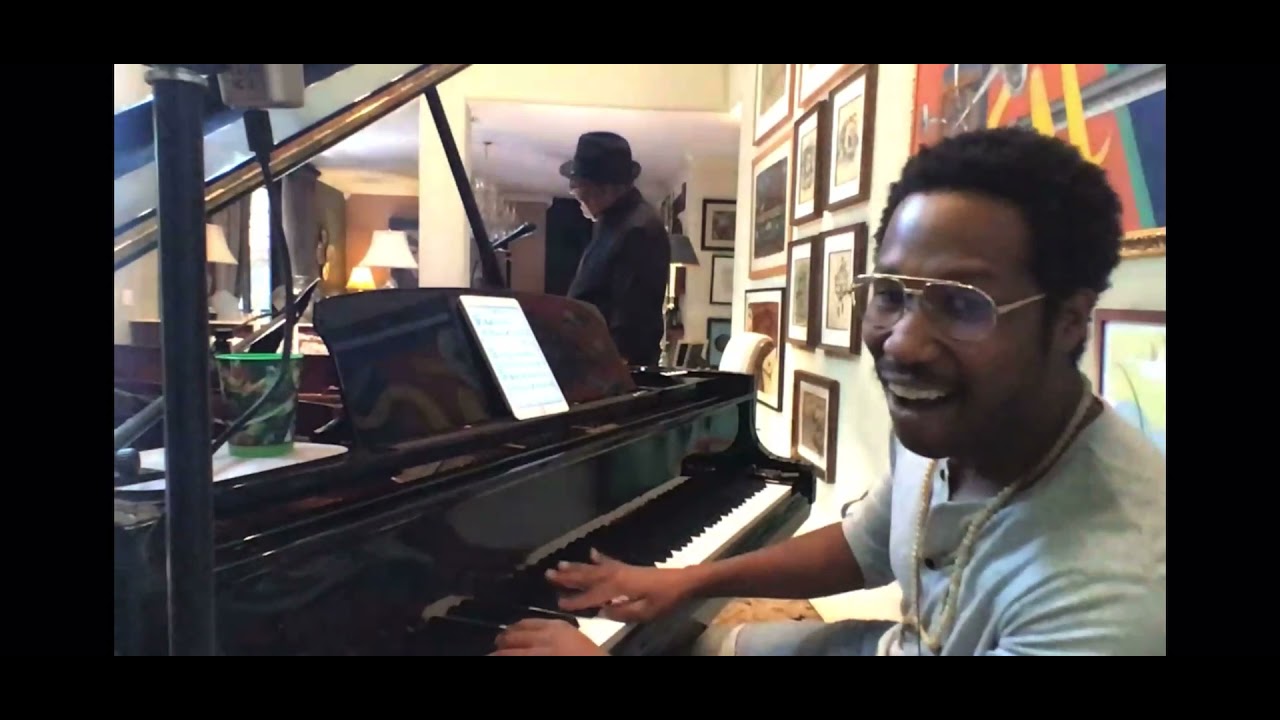 Cory Henry and Arturo Sandoval jamming on a Bb blues