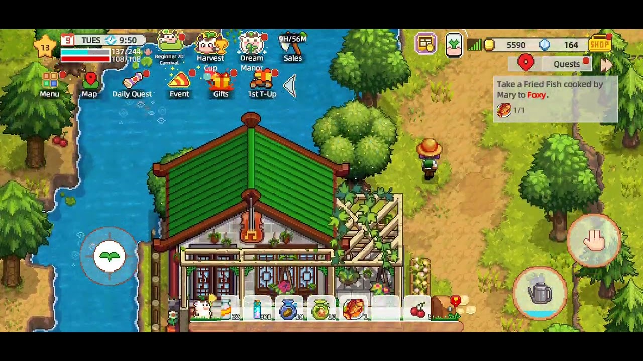 Harvest Town Gameplay / no commentary pt. 3
