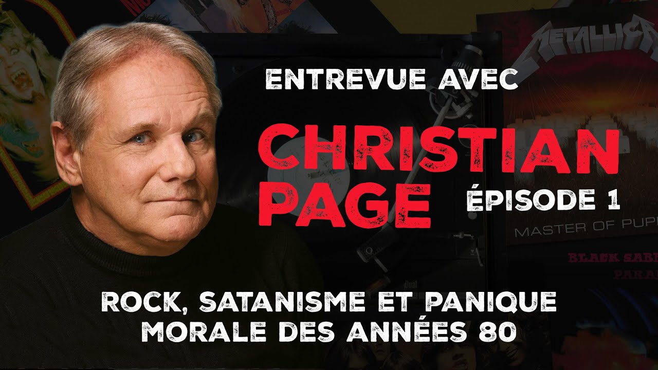 🎸 Épisode 1 – Christian Page : Rock, satanisme et panique morale des années 80