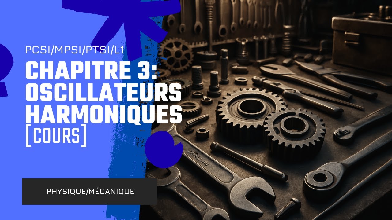 [Physique prépa SUP/L1] [Méca] [Cours]  Chapitre 3 : Oscillateurs harmoniques